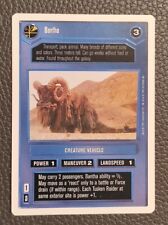 Star Wars CCG Bantha white border MINT