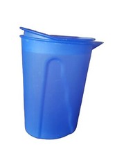 Tupperware Saft/Milch Kanne in blau mit Deckel