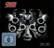 Saga - 20/20 Tri-fold Digipak CD + DVD 16 Page Booklet NEU OVP
