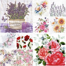 Servietten für Decoupage