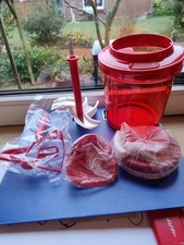 Tupperw "Extra Chef" NEU/OVP - 1,35ml - Turbo Multi Messer Rühreinsatz Stromsp