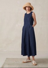 TOAST Suzy Kleid - Indigo