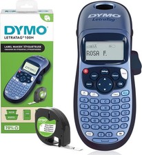DYMO LetraTag LT-100H Blau Beschriftungsgerät Geeignet für Schriftband: LT 12 mm