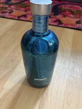 Leere Absolut "LIMITED EDITION" Blau Metallic  alc. 40% vol. 0,7L Wodka Flasche