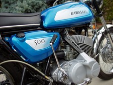 1971 Kawasaki H1 500 Fuel Tank