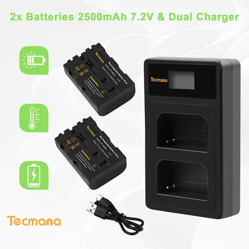 2x2 5ah fm500h fm55 - 2x2.5ah, np-fm55