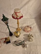 7x Lampen für Puppenstuben 