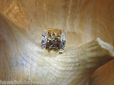 10mm Gelbgold plattiert 925