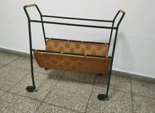 1960 Zeitschriftenständer Vintage Design Zeitungswagen Beistell-Tisch shabby 