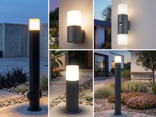 Außenlampen mit ohne - mit,