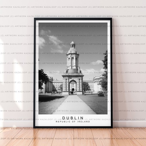 Dublin poster druck ungerahmt - poster,
