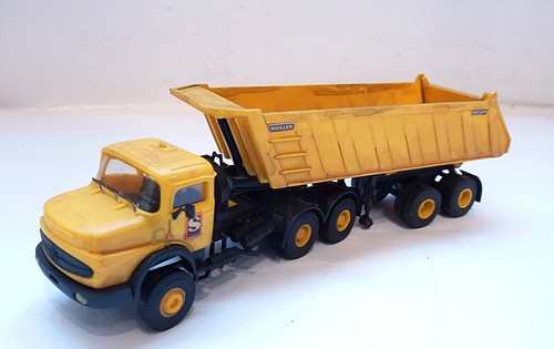 Lkw mercedes sattelzug - mercedes,