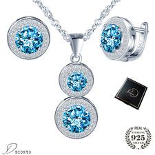 Schmuckset Damen 925 Silber