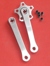 Shimano A FC-MC16 Alu Vintage Kurbelsatz 170mm Silber VIA Japan Retro