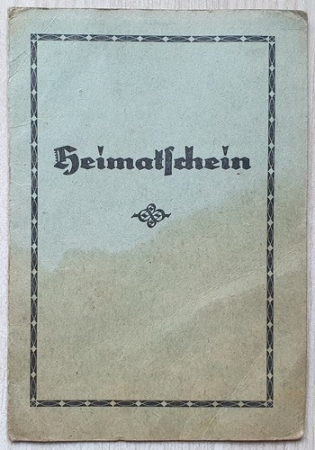 Heimatschein stefan im - st.,