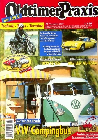 Oldtimer praxis 2003 - 1), 11/2003