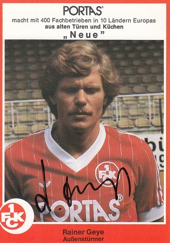 Rainer geye fc - rainer, 1.