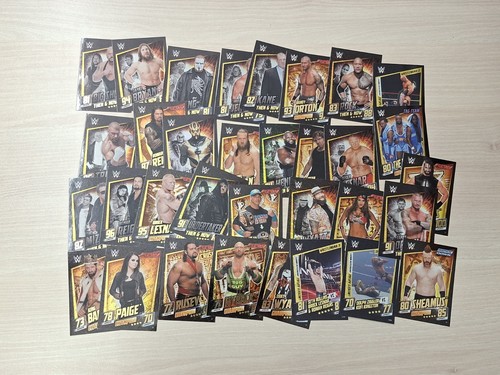 Topps wwe slam attax - wwe,