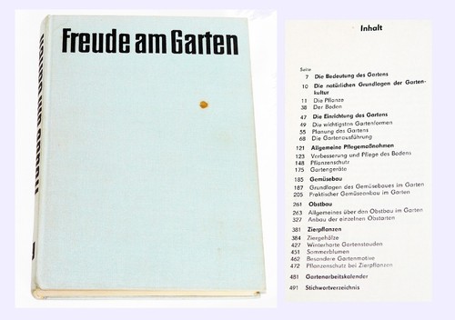 Ddr sachbuch garten - ddr, sachbuch/