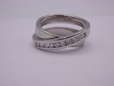  Christ Ring Weiß - Gold 585