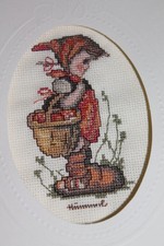 Hummelbild Hummel Stickbild
