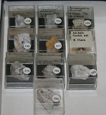 Mineralienlot C47 10 Dosen  