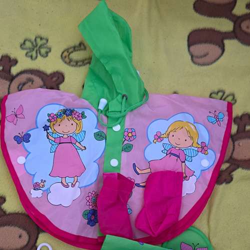 Puppenkleidung regencape mit - regencape,