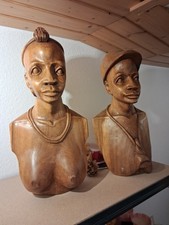 Holz Büste afrikanische Kunst
