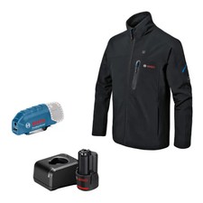 Bosch Beheizbare Kleidung Jacke Arbeitskleidung GHJ 12+18V XA Akkuadapter 2XL