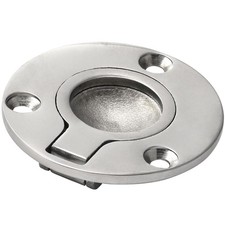 Einlassgriff Rund Edelstahl