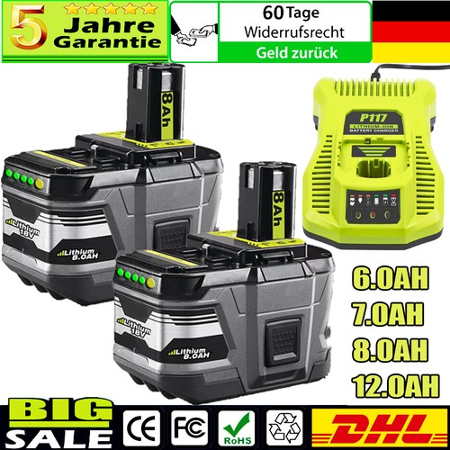 Brandneu für ryobi akku - 2x,