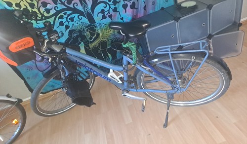 Velotraum trekkingrad blau - velotraum,