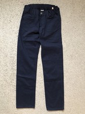 NEU - H&M Hose dunkelblau slim fit verstellbarer Bund Größe 134, 250910A