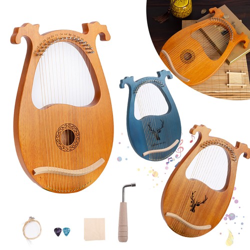 Lyra harp leierharfe mahagoni - harp,