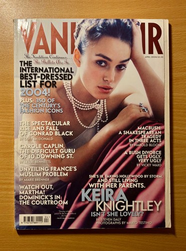 Vanity fair magazine april - magazine,