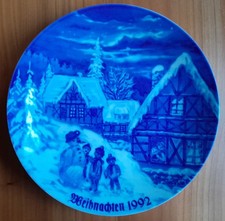 Weihnachtsteller 1992 lichte - 1992,