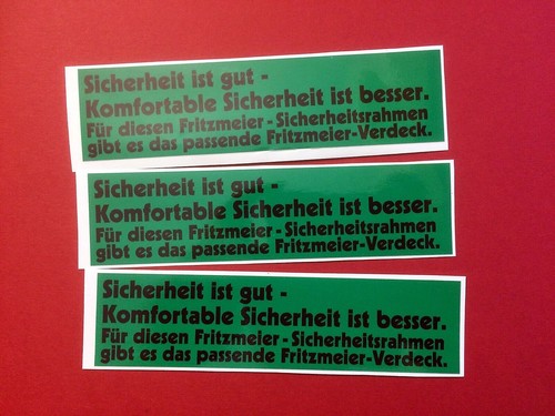 Fritzmeier aufkleber eicher - fritzmeier,