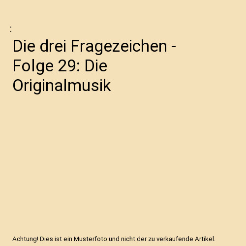Die drei fragezeichen folge - drei,