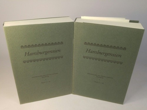 Hamburgensien schriftenreihe - hamburgensien:,