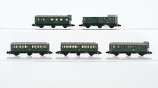 Arnold N Konvolut Personenwagen 2 x Oberlichtwagen 2./3.Kl., 2 x Oberlichtwagen 