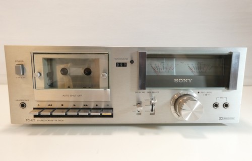 Sony cassette tape deck - tape,