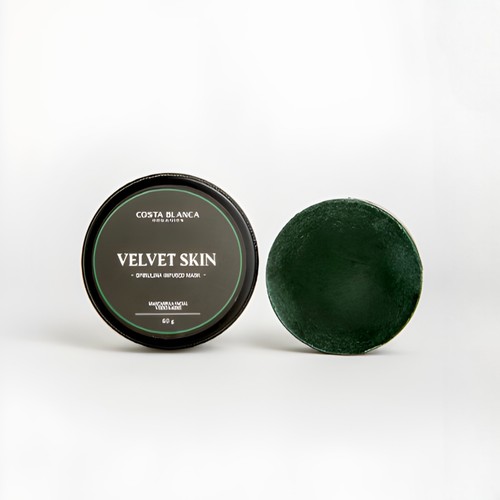 Solid clay mask - solid,