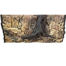 3D AQUARIUM HINTERGRUND AQUARIUM JUWEL RIO 240 FELSENWURZEL 117x45cm in 2 Sek