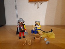Playmobil 3328 - Gefangener Prinz mit Wachposten - komplett