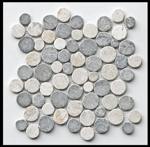Marmor mosaik 008 kiesel - mosaik, co-008