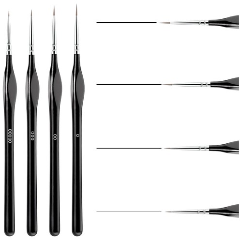 Feine pinsel set - pinsel,