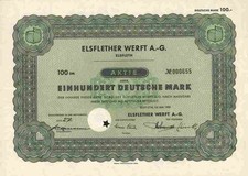 ELSFLETHER WERFT AG 1950