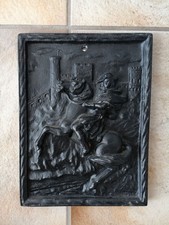 Gusseisen Relief  Wandplatte