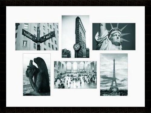 Collage holz bilderrahmen - collage,
