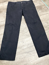 Herrenhose gefüttert, Thermohose,  MEYER, Gr. 27  blau, gebraucht